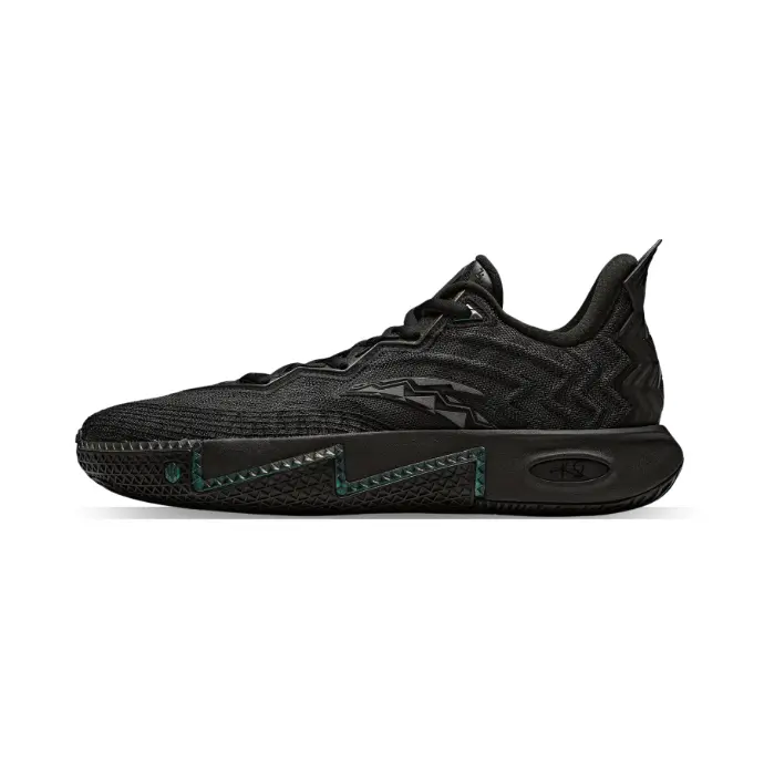 Anta KAI 2 Triple Black Kid's Basketball Shoes